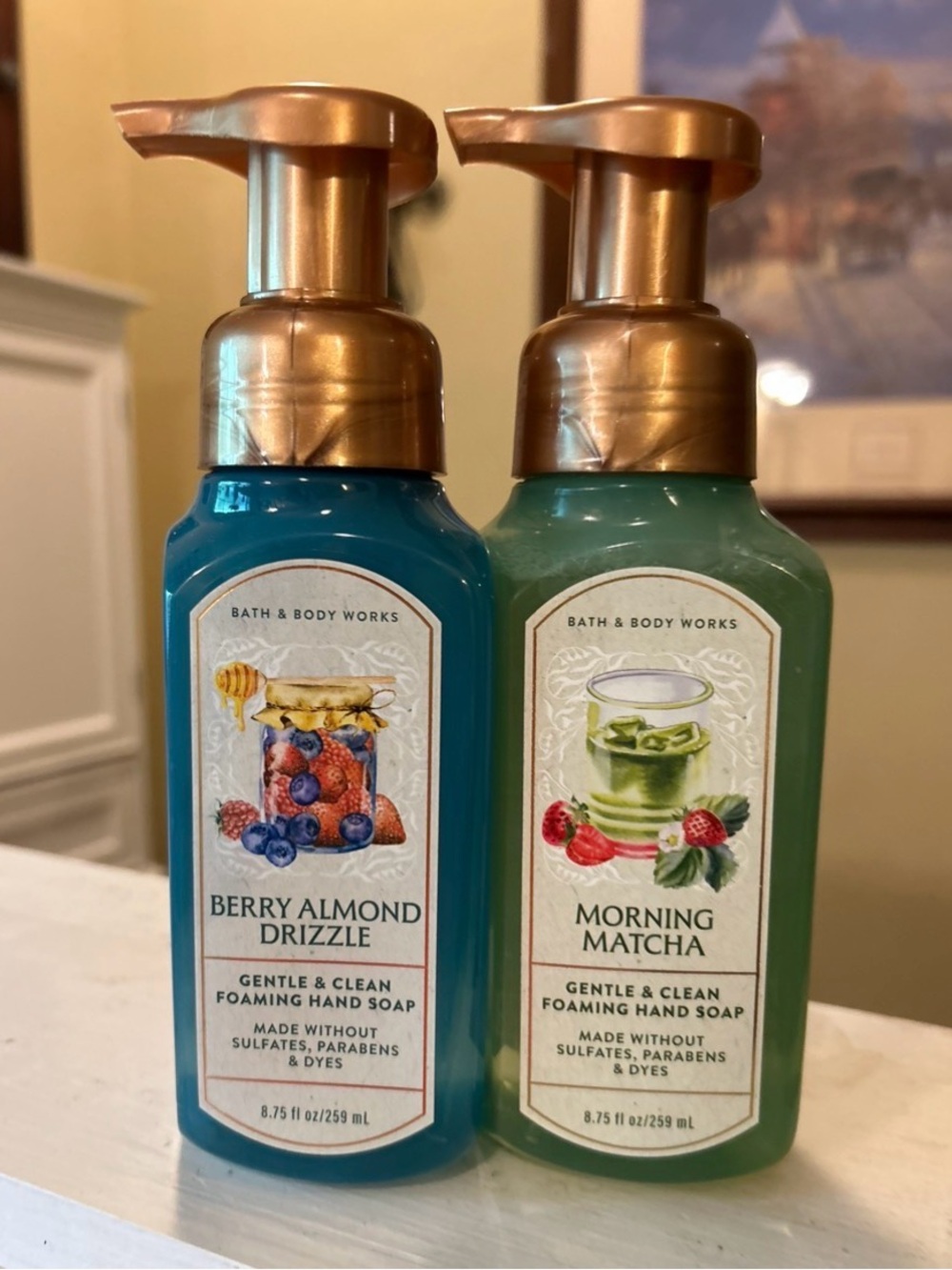 Bath and Body works foaming hand soap